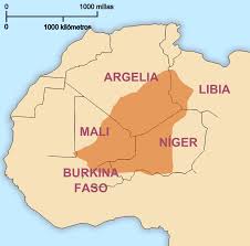 Image result for tuareg map