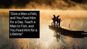Image result for give a man a fish