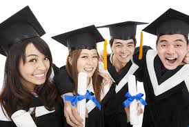 happy asian students graduating | Luu Tutoring