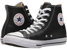 Converse Chuck Taylor® All Star® Leather Hi | Zappos.com