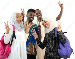 Image result for happy african students